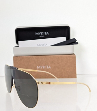 Pre-owned Mykita Brand Authentic  Mylon Hybrid Agave Col. 315 Gold Frame In Gray