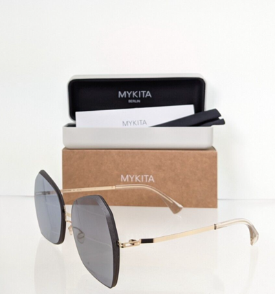 Pre-owned Mykita Brand Authentic  Studio 10.1 Col. 342 Gold 61mm Frame In Gray