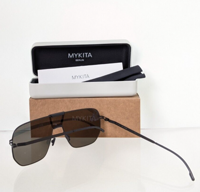 Pre-owned Mykita Brand Authentic  Sunglasses Mylon Hybrid Cayenne Col. 243 Black Frame In Gray