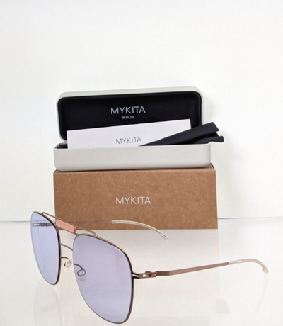 Pre-owned Mykita Brand Authentic  Studio 9.2 Sunglasses Col 837 57mm In Blue