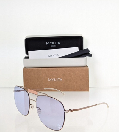 Pre-owned Mykita Brand Authentic  Studio 9.2 Sunglasses Col 837 57mm In Blue