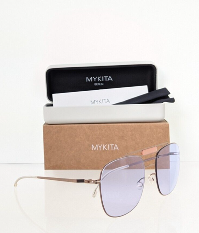 Pre-owned Mykita Brand Authentic  Studio 9.2 Sunglasses Col 837 57mm In Blue