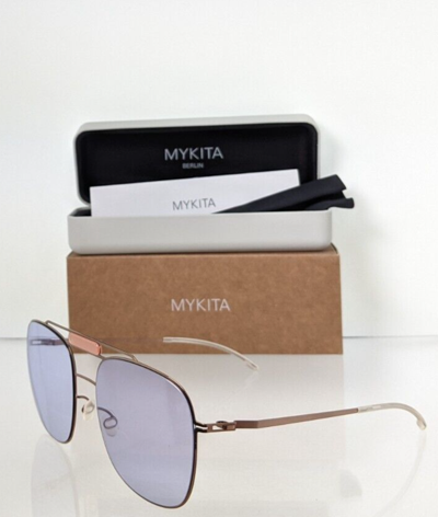 Pre-owned Mykita Brand Authentic  Studio 9.2 Sunglasses Col 837 57mm In Blue