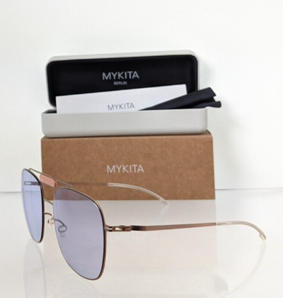 Pre-owned Mykita Brand Authentic  Studio 9.2 Sunglasses Col 837 57mm In Blue