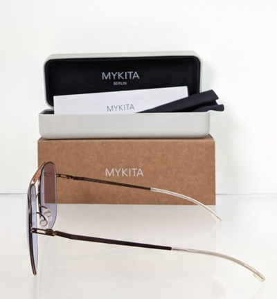 Pre-owned Mykita Brand Authentic  Studio 9.2 Sunglasses Col 837 57mm In Blue