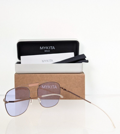 Pre-owned Mykita Brand Authentic  Studio 9.2 Sunglasses Col 837 57mm In Blue