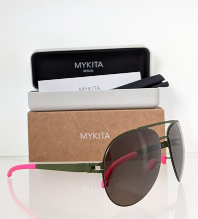 Pre-owned Mykita Brand Authentic  & Bernhard Willhelm Sunglasses Erwin F66 61mm Frame In Gray