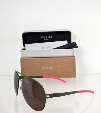 Pre-owned Mykita Brand Authentic  & Bernhard Willhelm Sunglasses Erwin F66 61mm Frame In Gray