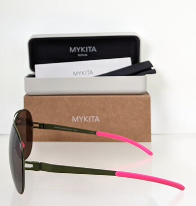 Pre-owned Mykita Brand Authentic  & Bernhard Willhelm Sunglasses Erwin F66 61mm Frame In Gray