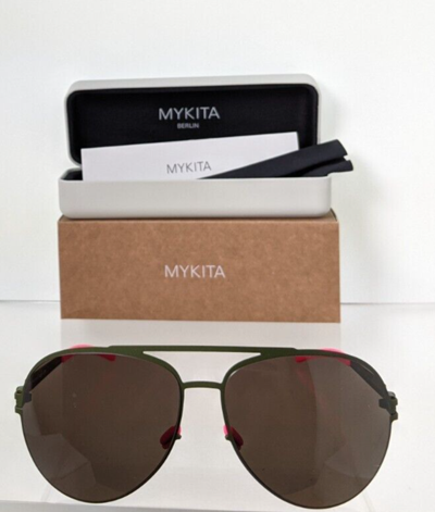 Pre-owned Mykita Brand Authentic  & Bernhard Willhelm Sunglasses Erwin F66 61mm Frame In Gray