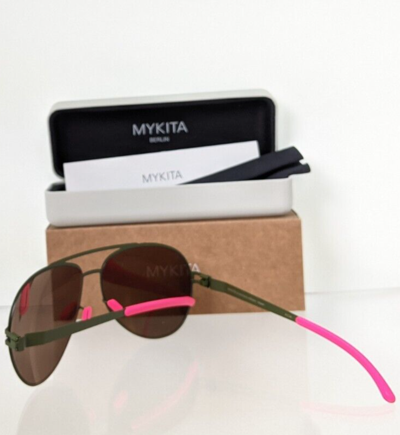 Pre-owned Mykita Brand Authentic  & Bernhard Willhelm Sunglasses Erwin F66 61mm Frame In Gray