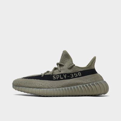 Pre-owned Adidas Originals Men's Adidas Yeezy Boost 350 V2 Granite / Black Sz 8 Hq2059 In Gray