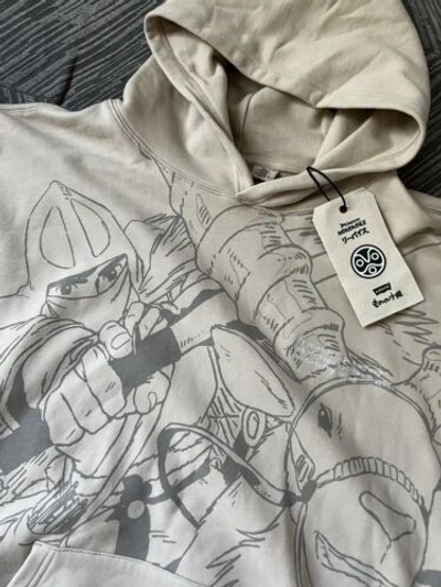 Pre-owned Levi's X Princess Mononoke Studio Ghibli Ashitaka Hoodie | Size: Xl - (in Hand) In Beige