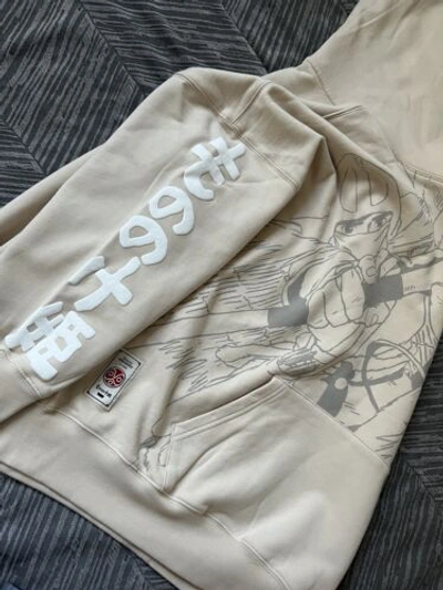 Pre-owned Levi's X Princess Mononoke Studio Ghibli Ashitaka Hoodie | Size: Xl - (in Hand) In Beige
