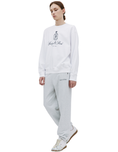 Shop Sporty And Rich White Vendome Sweatshirt