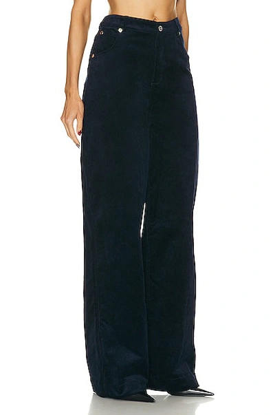 Shop Staud Grayson Pant In Navy