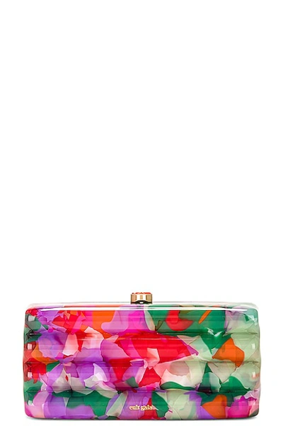 Shop Cult Gaia Enid Clutch In Abstract Garden