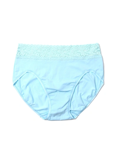 Shop Hanky Panky Supima Cotton French Brief In Blue
