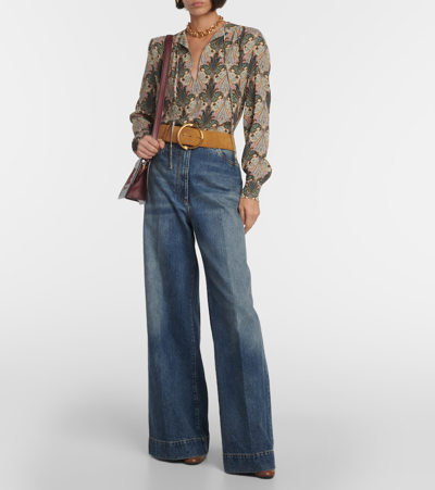 Etro Printed Blouse In Multicoloured