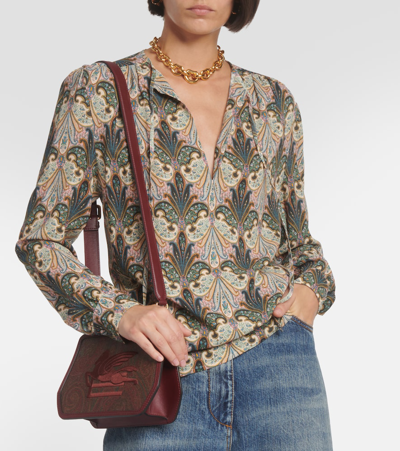 Shop Etro Printed Blouse In Multicoloured
