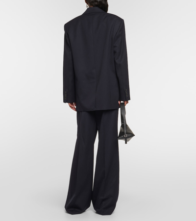 Nili Lotan Gael Boyfriend Jacket In Blue