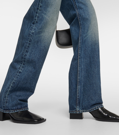 Nili Lotan Mitchell Straight-leg Jeans In Blue