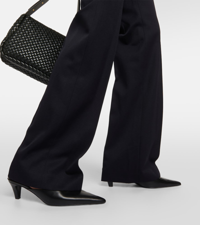 Nili Lotan Hose Evan Aus Einem Wollgemisch In Blue
