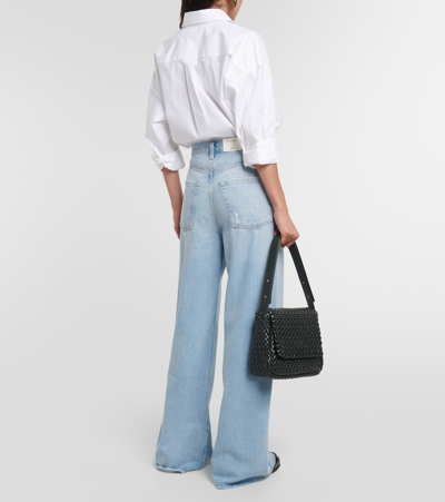 Shop Citizens Of Humanity Beverly High-rise Bootcut Jeans In Blue