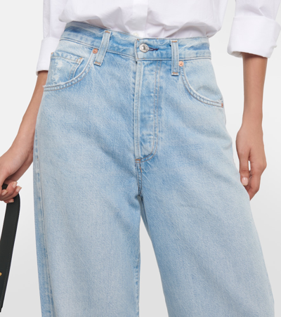 Citizen Of Humanity Beverly High-rise Bootcut Jeans In Blue