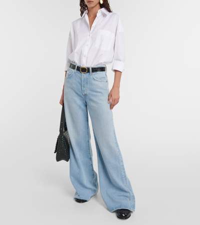 Citizen Of Humanity Beverly High-rise Bootcut Jeans In Blue