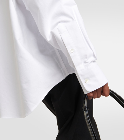 Ami Alexandre Mattiussi Oversized Cotton Shirt In White