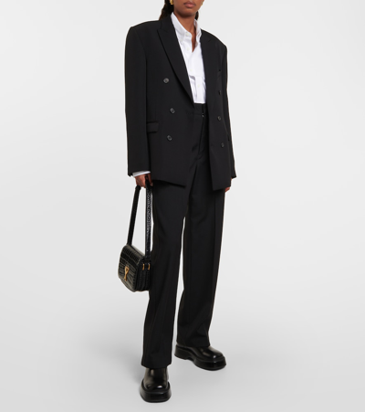 Ami Alexandre Mattiussi Oversized Cotton Shirt In White