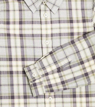 Bonpoint Daho Checked Cotton Shirt In Multicoloured