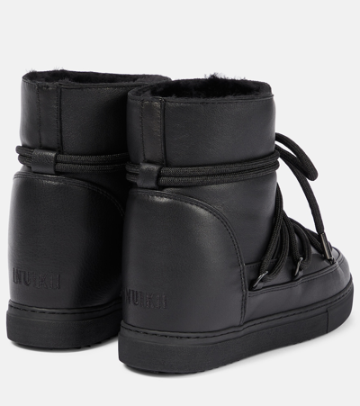 Shop Inuikii Leather Ankle Boots In Black