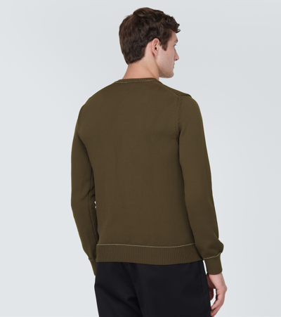 Comme Des Garçons Homme Deux Crewneck Sweater In Brown