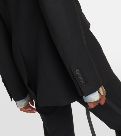 Nili Lotan Valerie Wool Blazer In Black