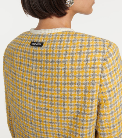 Miu Miu Jacket In Multicoloured