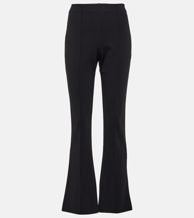 Shop Wolford X Simkhai Intricate Pattern Flared Pants In Black