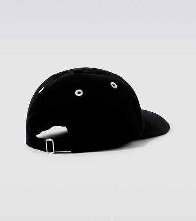 Ami Alexandre Mattiussi Ami Paris Black Baseball Cap With Logo