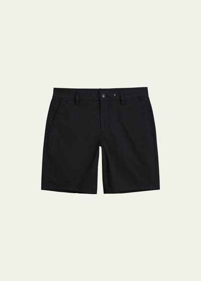 Shop Rag & Bone Men's Perry Stretch Twill Shorts In Black