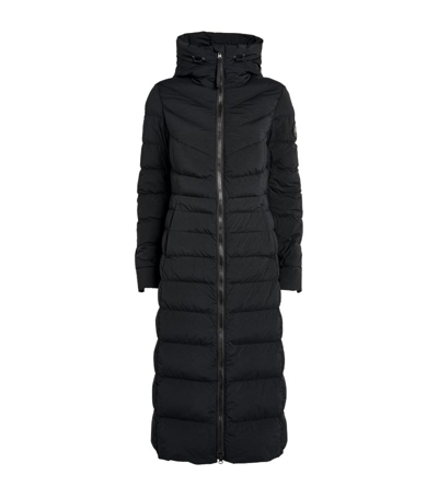 Shop Canada Goose Down-filled Clair Long Coat In Black