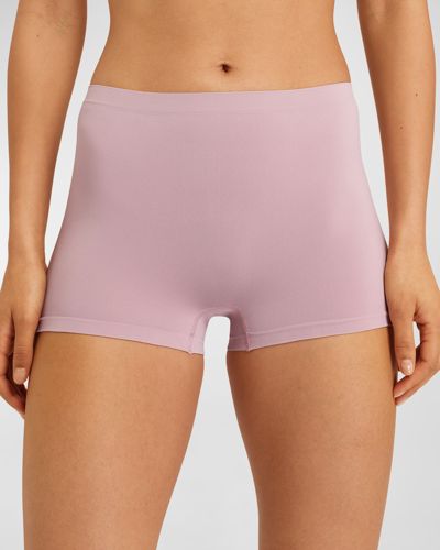 Shop Hanro Touch Feeling Boyshorts In 1499 - Crepe Pink