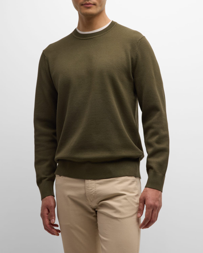 Shop Theory Men's Datter Textured Crew Sweater In Unfm