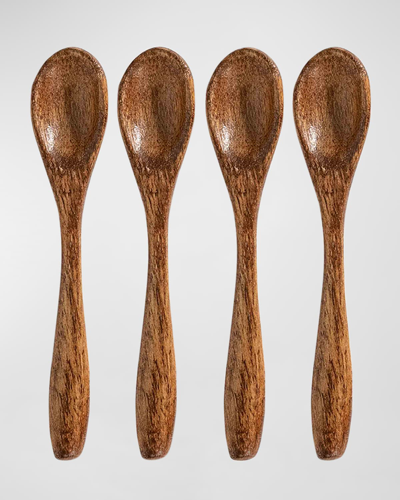 Shop Juliska Bilbao Petite Wood Spoons, Set Of 4