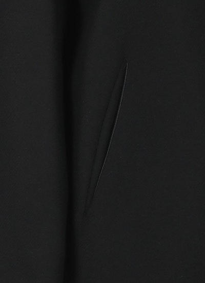 Herno Wool Coat In Black