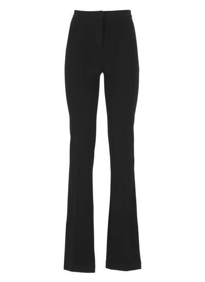 Shop Pinko Flare-fit Pants In Black