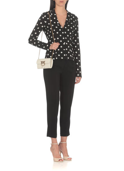 Shop Pinko Stretch Blazer In Black