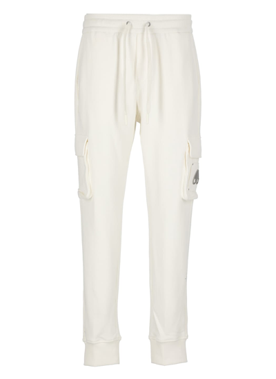 Shop Moose Knuckles Hartsfield Trousers In White