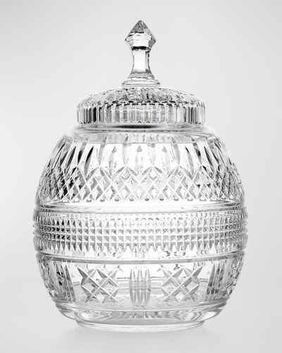 WATERFORD CRYSTAL MASTERCRAFT COOKIE JAR CRYSTAL DECORATIVE ACCENT 