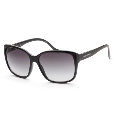 Calvin Klein Women's 60 Mm Sunglasses In Black
